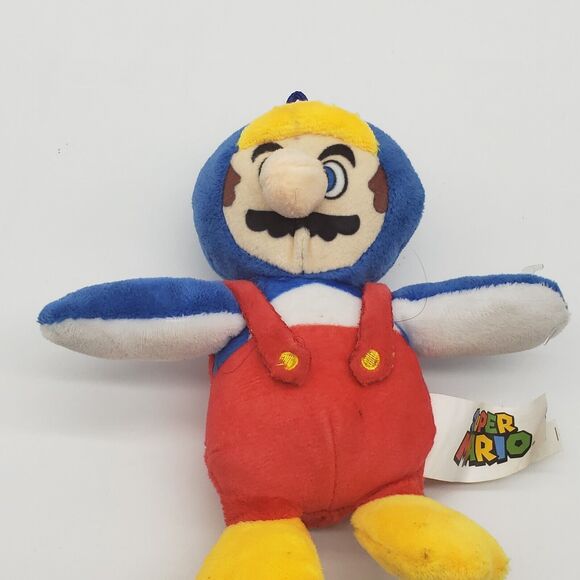 Super Mario Bros. Penguin Suit Stuffed Animal Plush - Picture 2 of 5